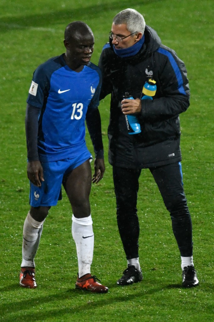 Kante has been pulled out of France's final qualifier. 