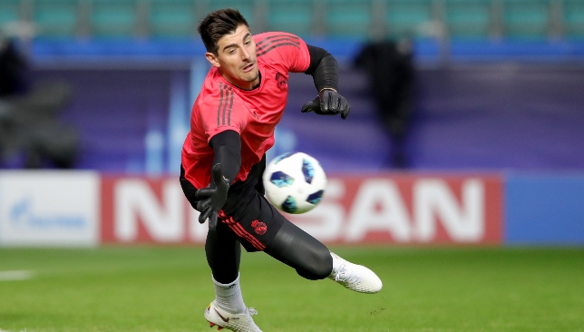 Image result for Real Madrid's Thibaut Courtois