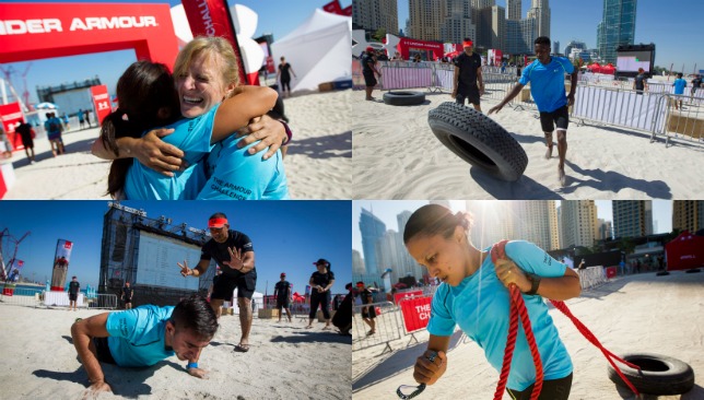Over 500 people participated in the event on JBR.