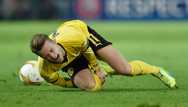 Reus has had horrible luck with injuries.