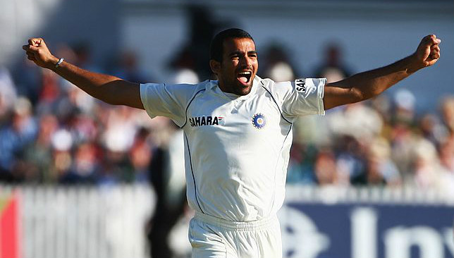 Zaheer took 18 wickets in India's Test series win against England in 2007