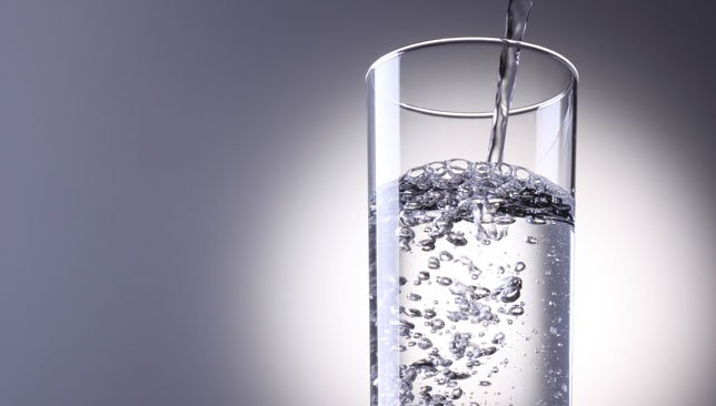 Water helps replenish skin tissues.