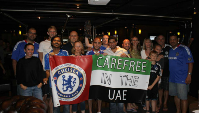 Loca at Dubai Marine Beach Resort & Spa plays host to Chelsea fans.