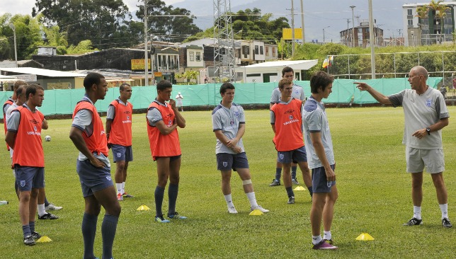 Eastick working with England U-20 side in Armenia, 