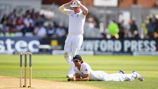England captain Alastair Cook dejected in Test Series vs India.