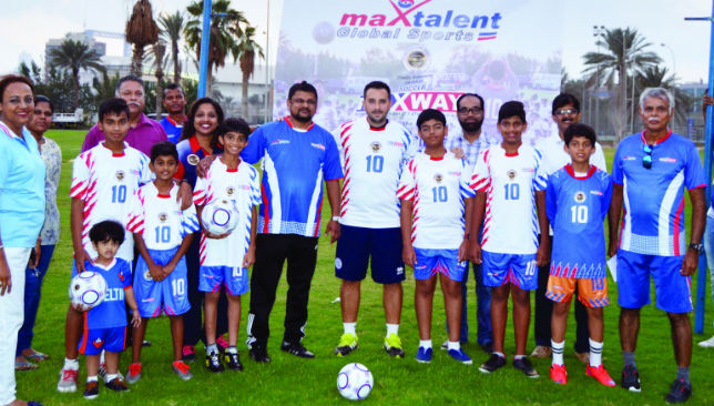 A reliable name: Maxtalent Global Sports are delving into football after building up young cricketers for the past decade.