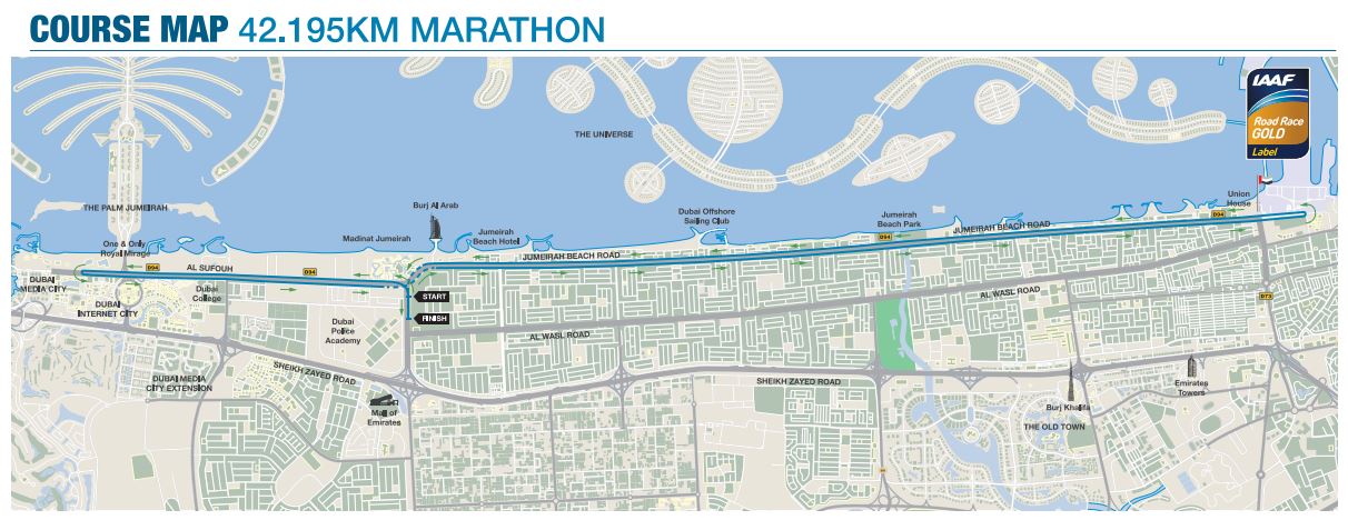 Course Map Marathon