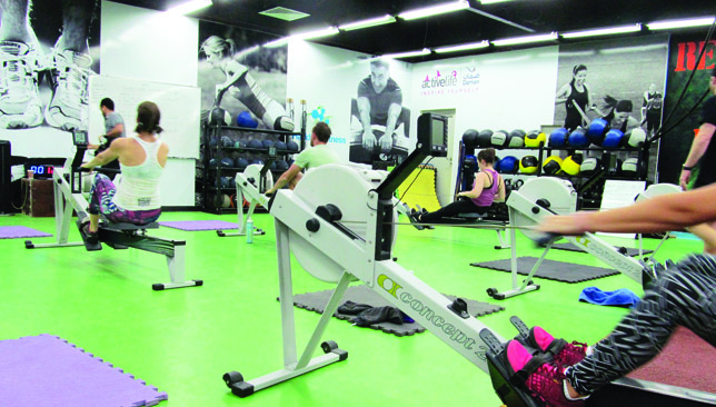 Row with the flow: The Concept2 Rower at Haddins Fitness in Abu Dhabi