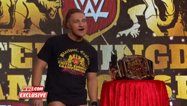 WATCH: Pete Dunne attacks Sam Gradwell at end of first night of the WWE United Kingdom 