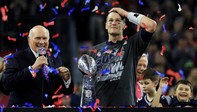Brady picked up his sixth Super Bowl title.