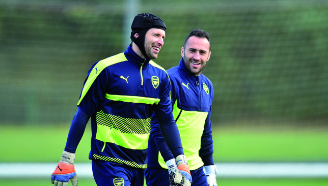 Cech and Ospina.