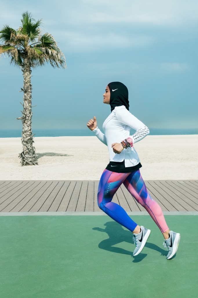 Nike+ Run Club Coach Manal Rostom.