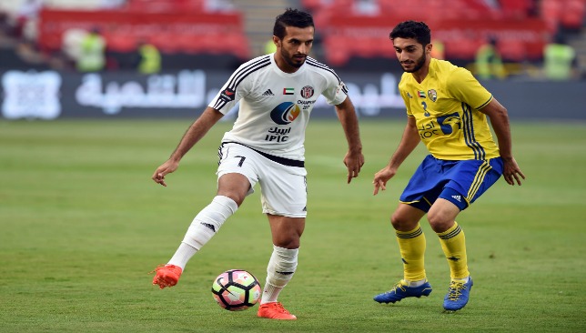 Ali Mabkhout's brace means he has now scored 71 goals in his last 73 league games for Jazira