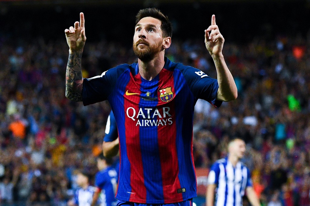 SportPesa Care - In form Barcelona travel to Reino de Leon for the first  leg of their Copa del Rey fixture against minnows Leonesa. How many goals  do you think will go