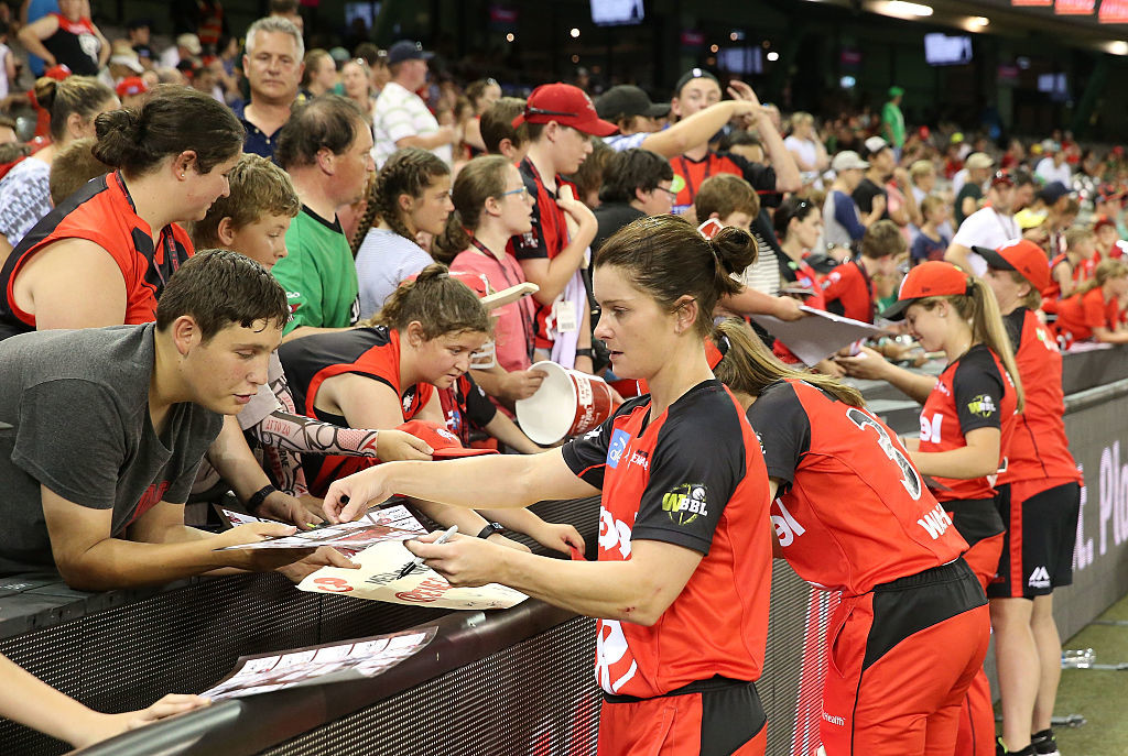 The WBBL has managed to draw in huge numbers for the women's game.