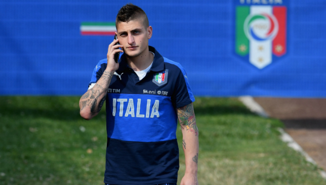 Call and collect: Marco Verratti has several suitors (Getty).