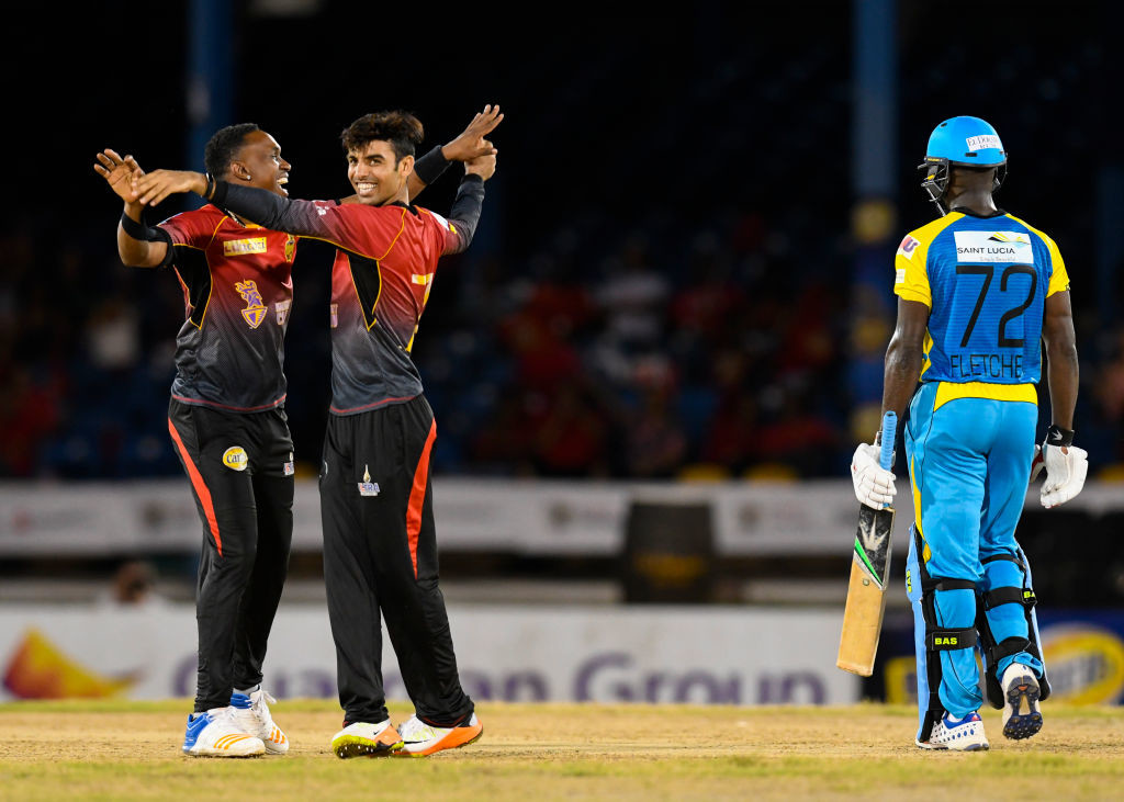 The youngster has shone with the ball for CPL side Trinidad Knight Riders.