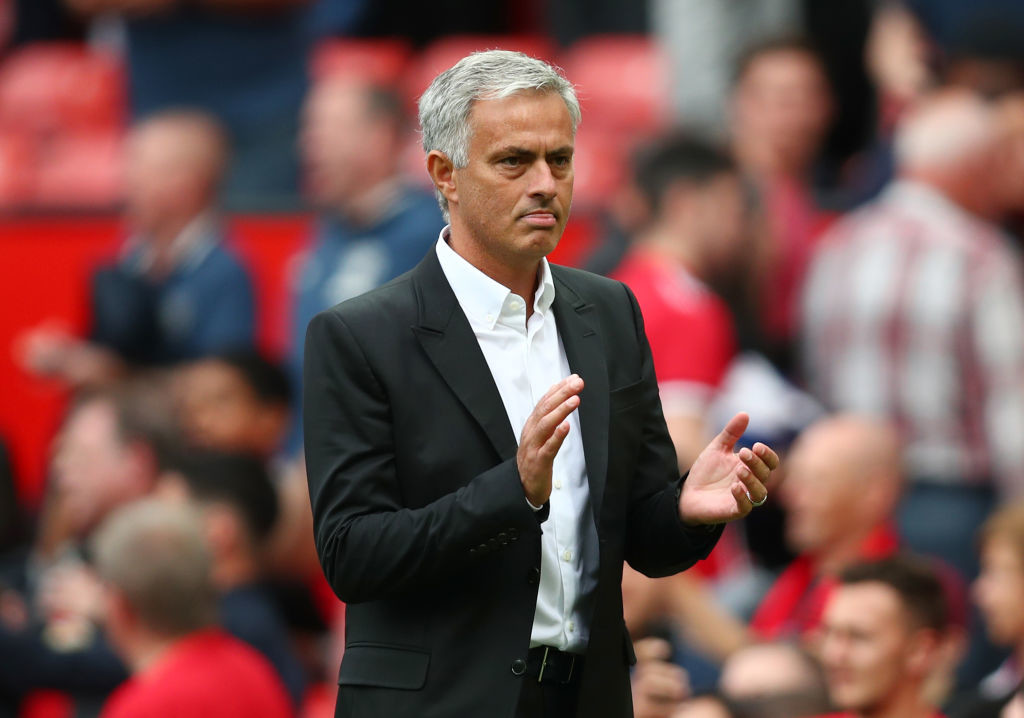 Stating his defence: Jose Mourinho has favoured jones so far this season.