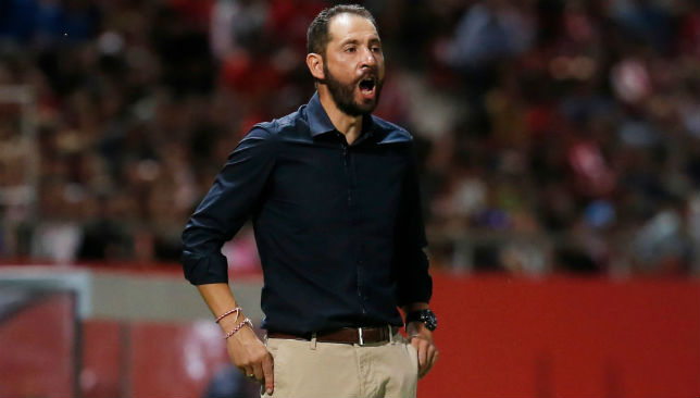 Girona coach Pablo Machin