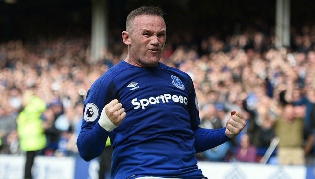 Rooney helped his team to three points.