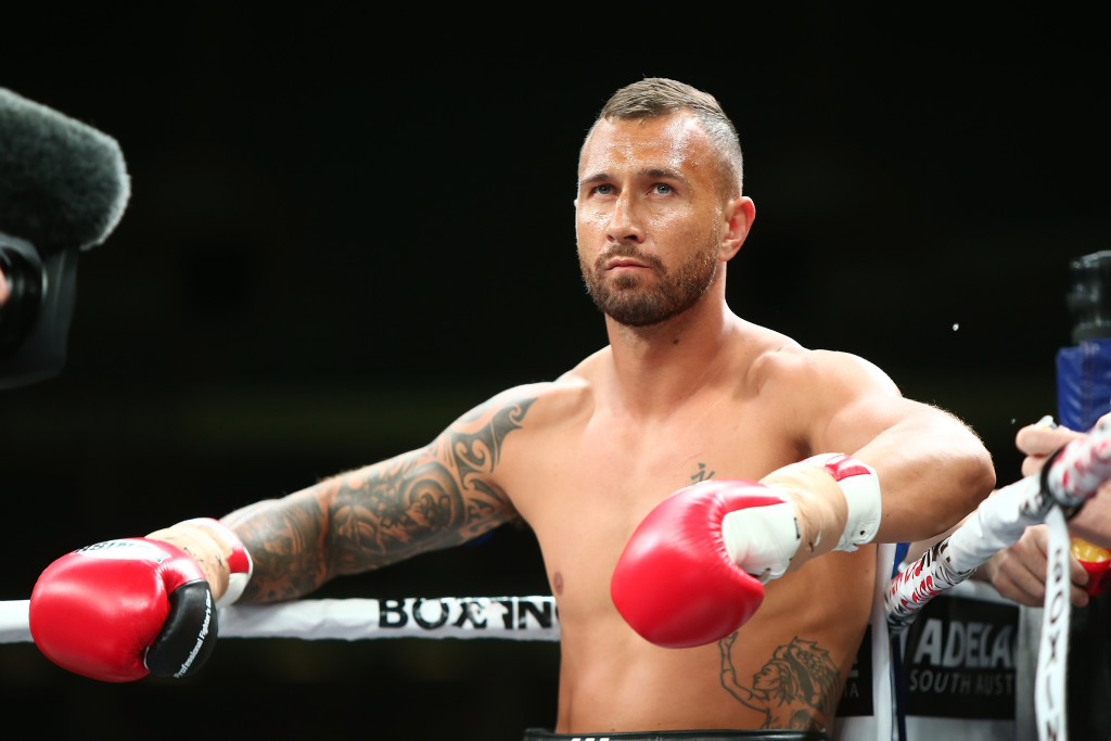 Quade Cooper also made the switch from rugby to boxing.