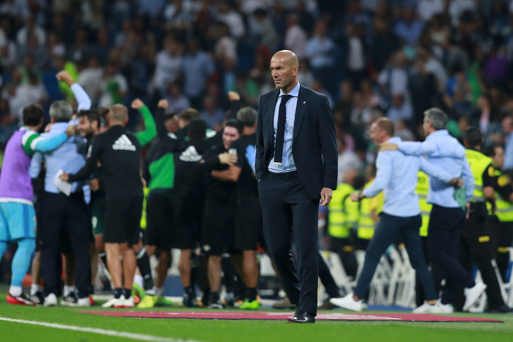 Zidane's substitutions have been called into question. 
