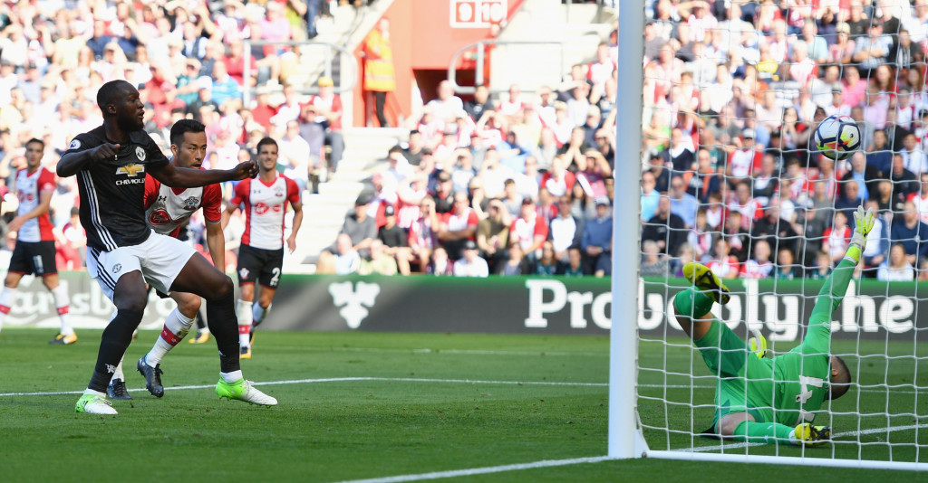 Lukaku is tied with Sergio Aguero and Alvaro Morata atop the Premier League scoring charts. 