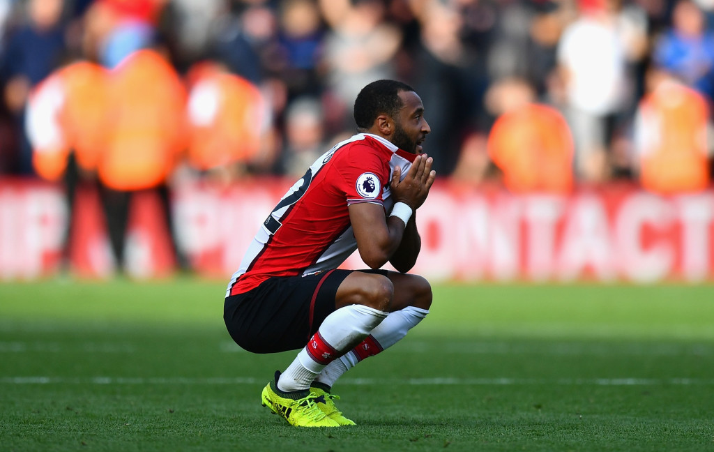 Nathan Redmond disappointed for Southampton. 