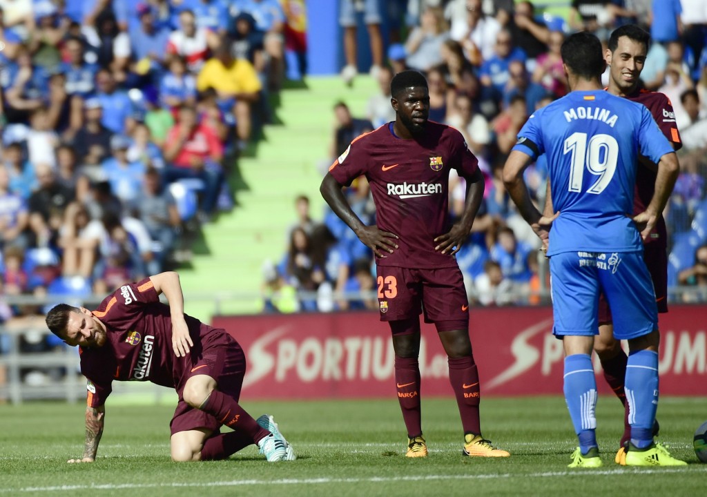 Lionel Messi was quiet but Samuel Umtiti was a tower of strength