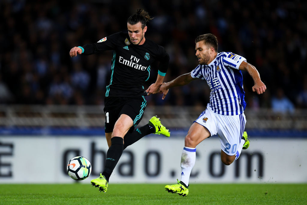 Bale scored a brilliant individual goal against Real Sociedad.
