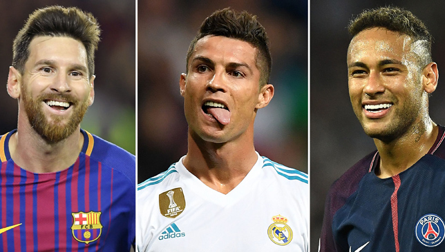 Neymar says he's on same path as Cristiano Ronaldo and Lionel Messi as  29-year-old hints he'll play for another DECADE