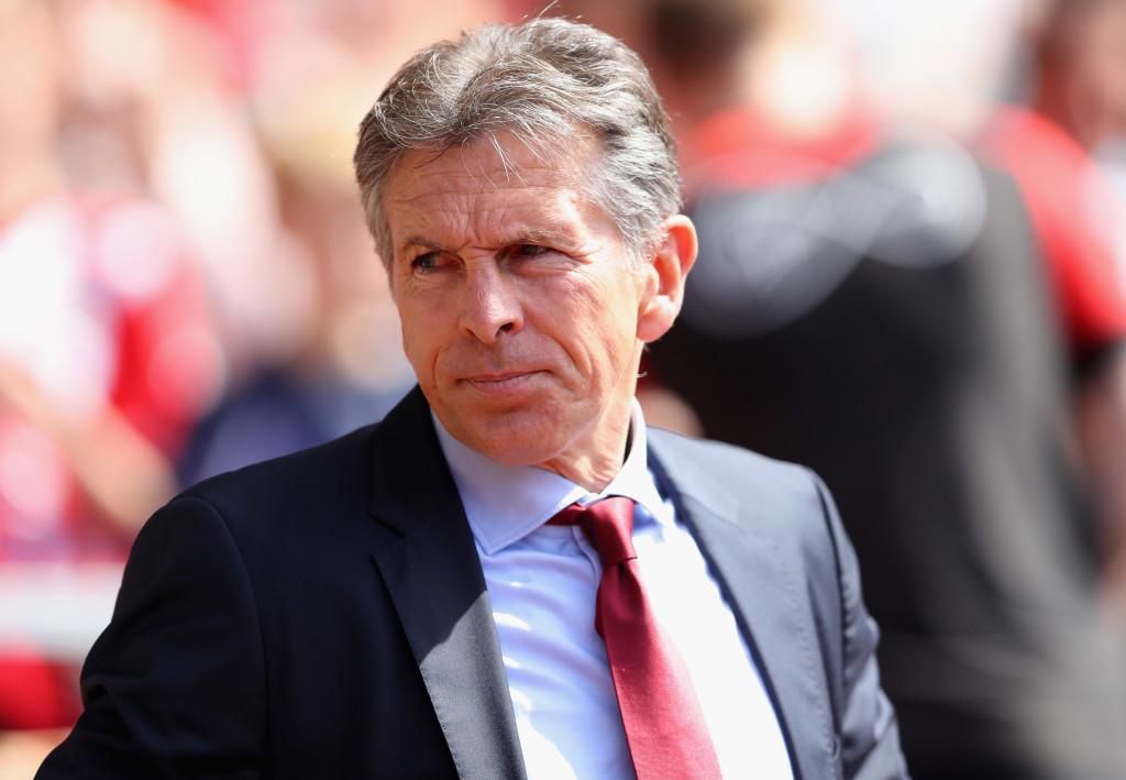 Puel takes charge of his first game in charge of Leicester