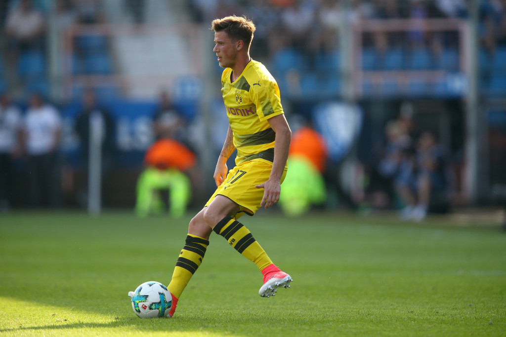 Dortmund midfielder Erik Durm 