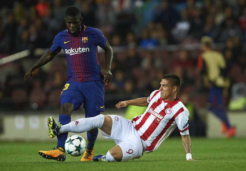 Umtiti has been a rock at the back for Barcelona