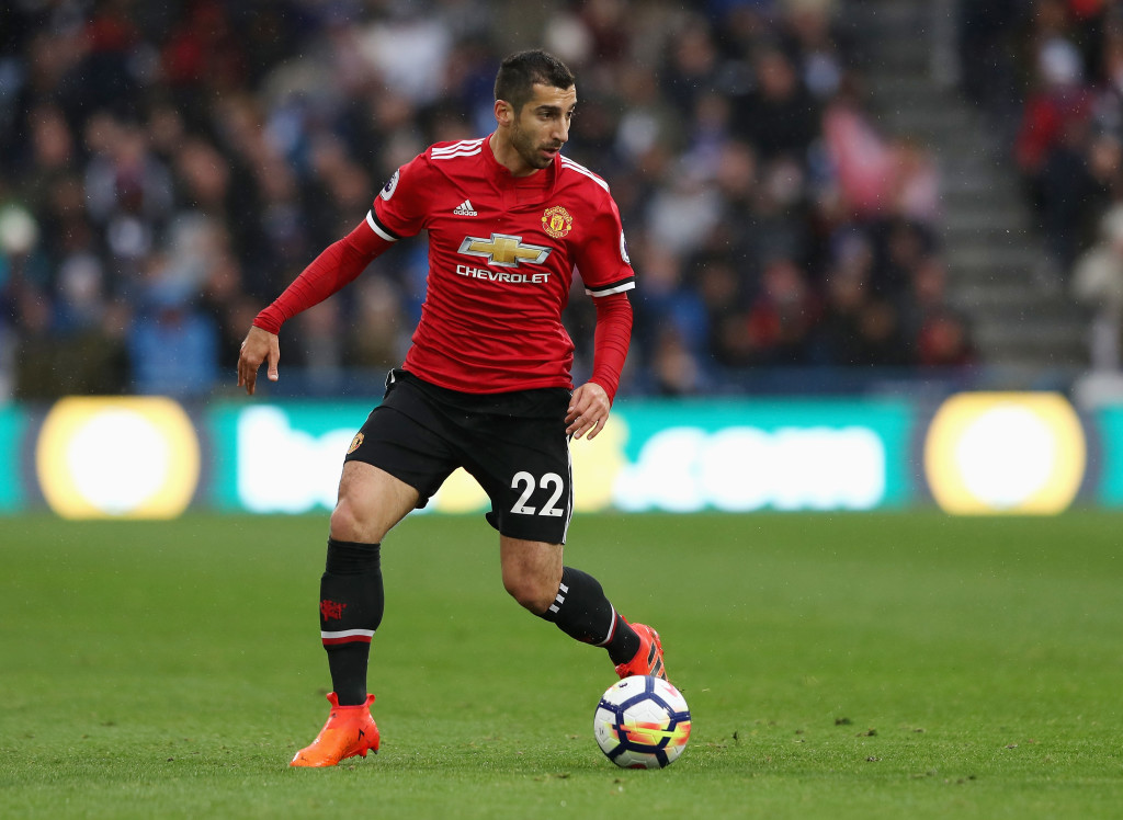 Mkhitaryan was hauled off just past the hour mark
