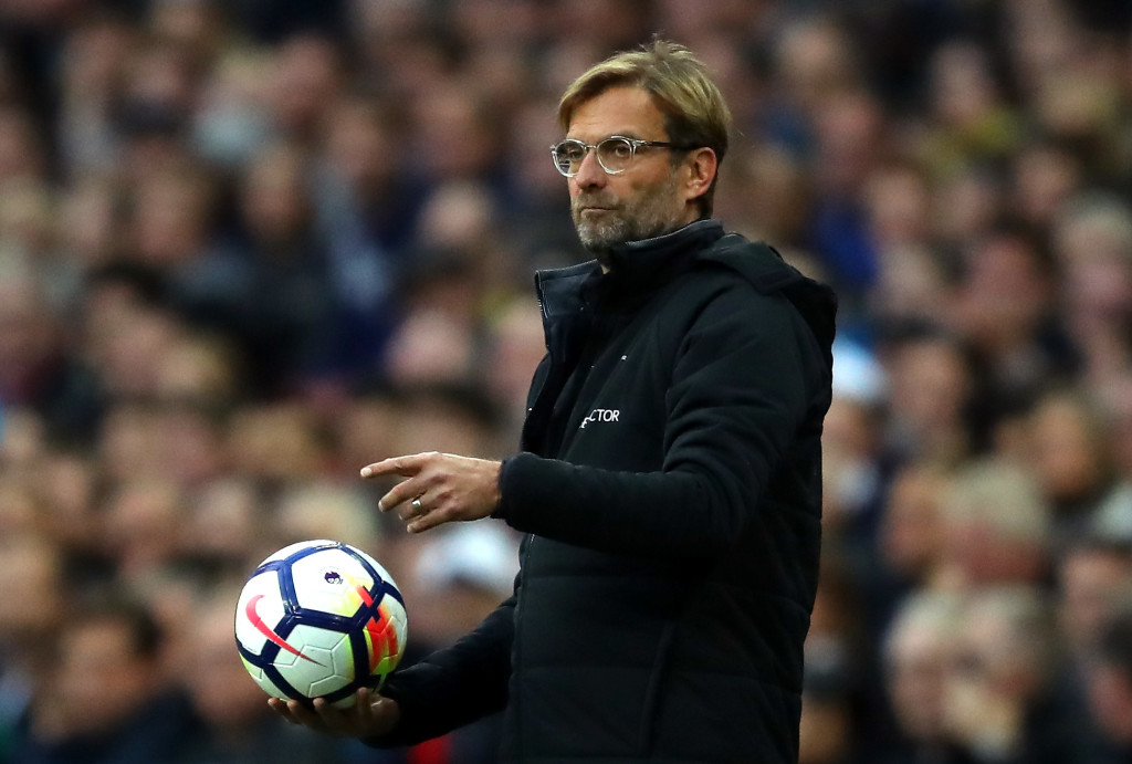 Klopp has largely stuck to his trusted 4-3-3 set-up