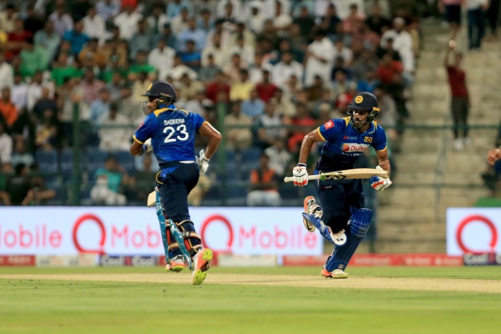 Sri Lanka's running between the wickets left a lot to be desired.