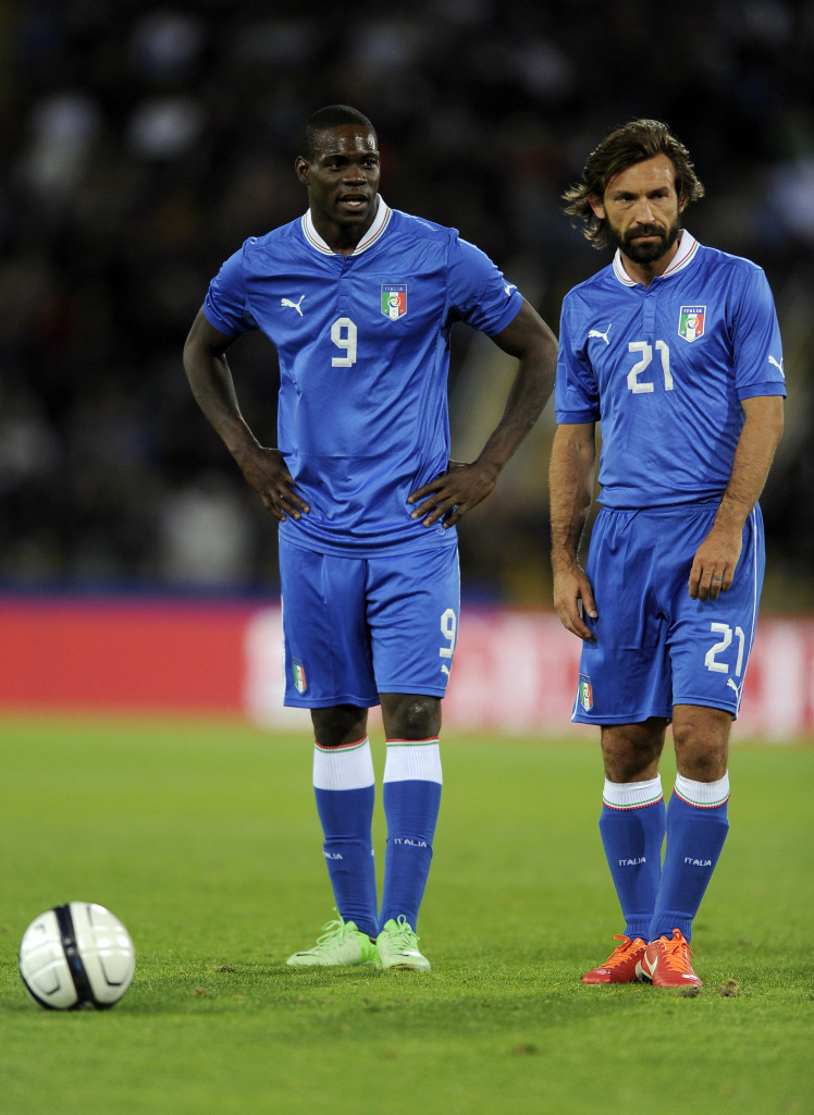 Pirlo hit back against the racism Mario Balotelli had to endure in Italy. 