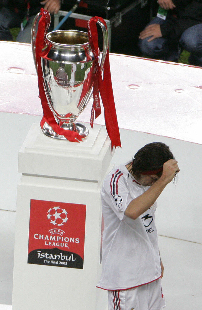 It's safe to say Pirlo doesn't remember the 2005 Champions League final as the Miracle of Istanbul.