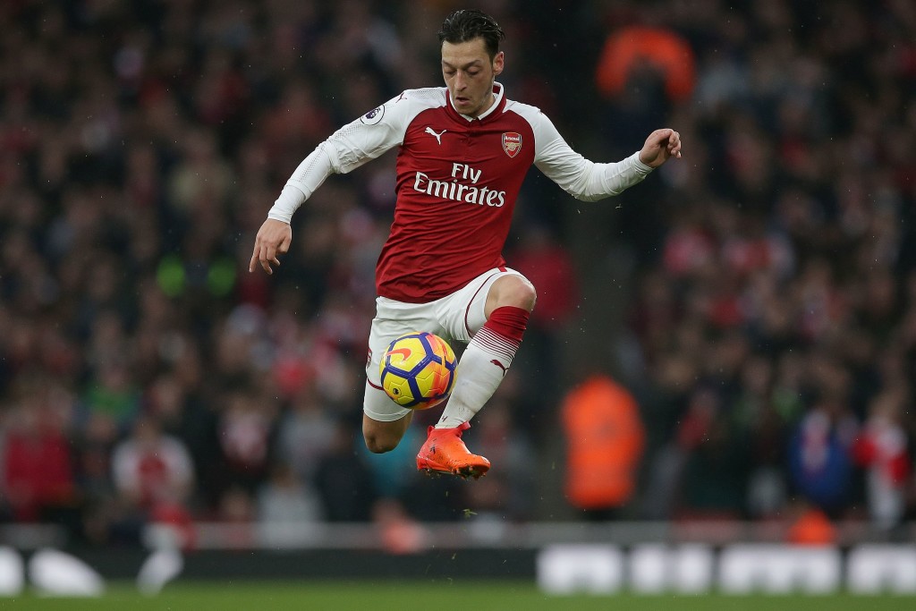 Ozil was immaculate on Saturday. 