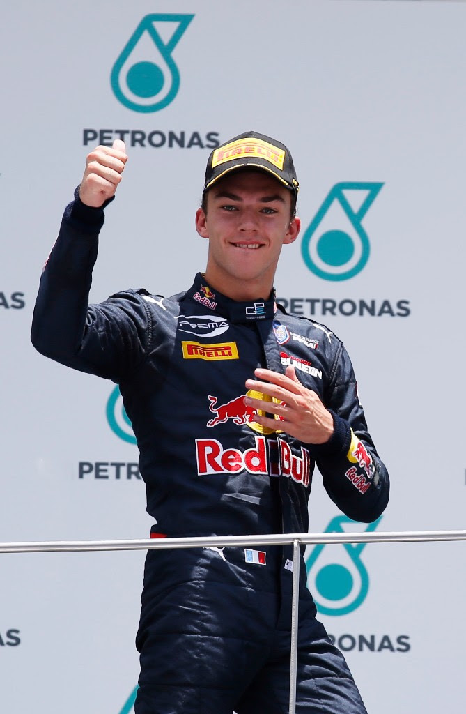 Pierre Gasly will take Ricciardo's seat at Red Bull next season. 