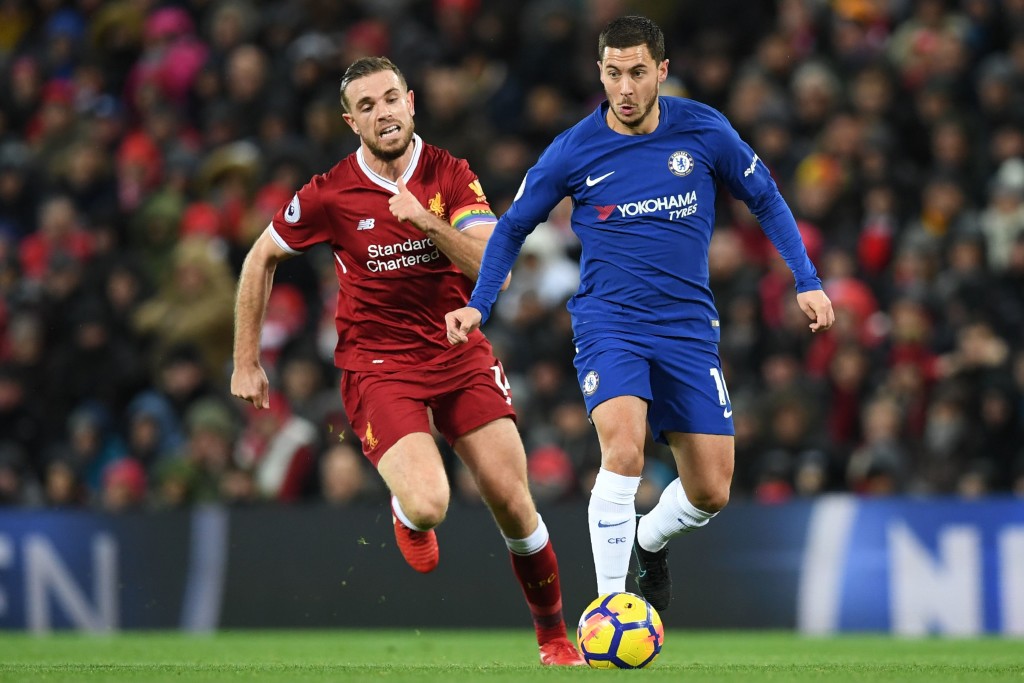 Hazard's runs tormented Liverpool's midfield and defence the entire game. 
