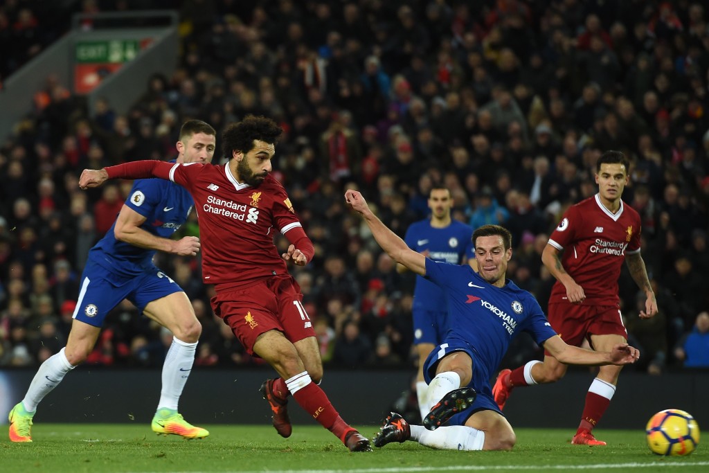 Mohamed Salah made sure to remind Chelsea what they were missing. 