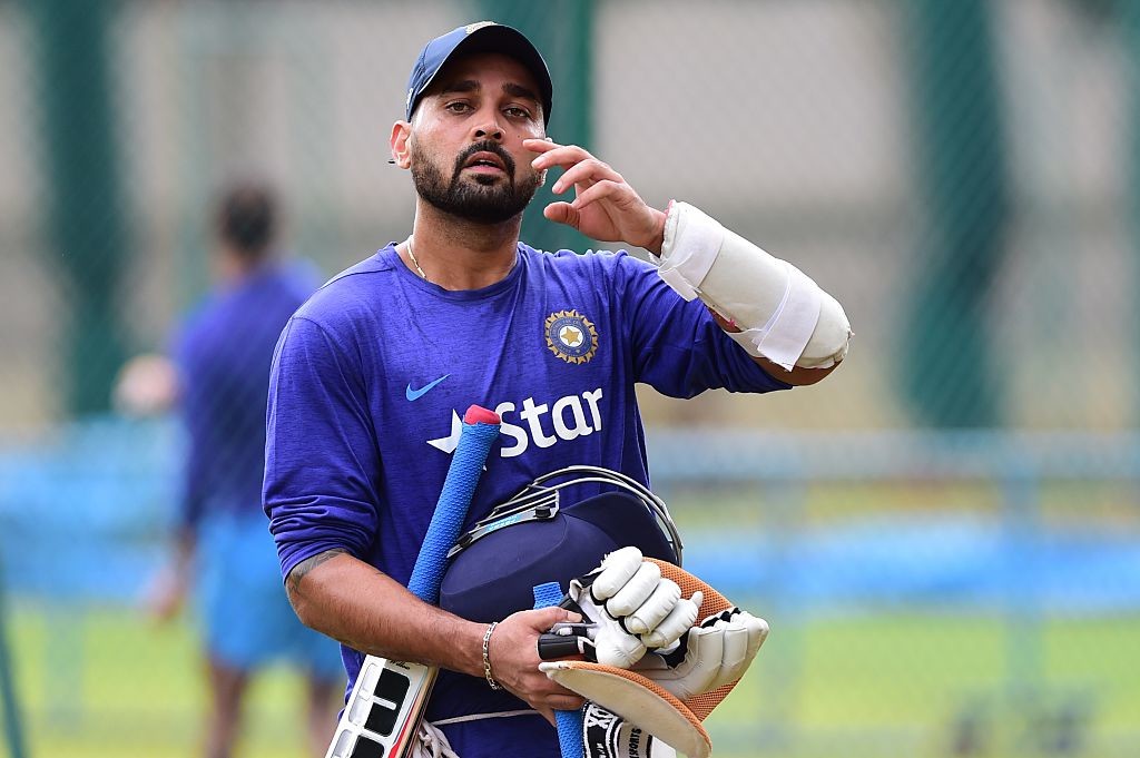 Murali Vijay had to miss out among the three openers on Thursday.