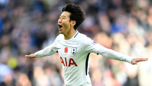 Son Heung-min rescued Spurs against Crystal Palace.