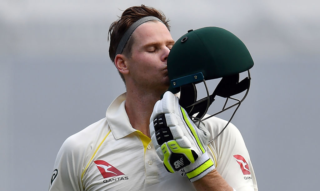 Smith's 261-ball century is the slowest of his 21 tons so far.