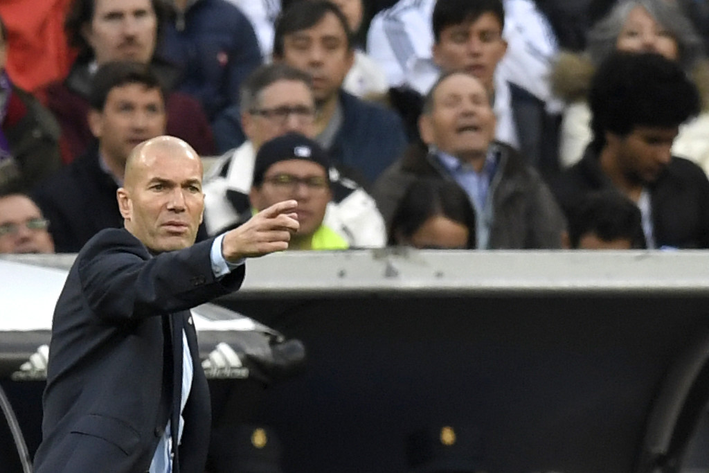 How long before Zinedine Zidane has to start worrying about his job security?