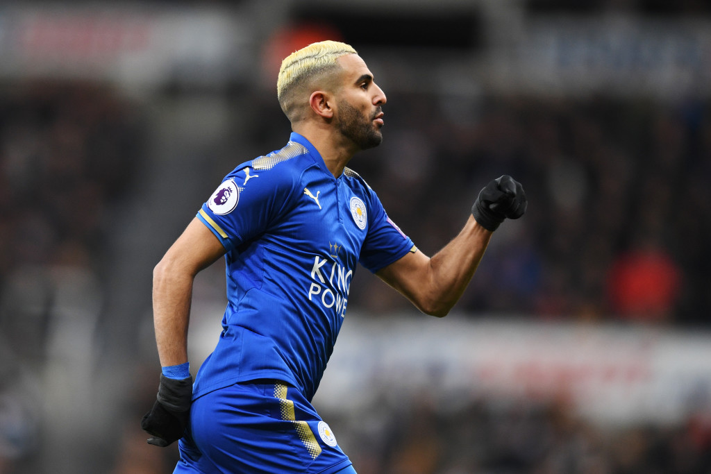 Riyad Mahrez scored another stunner for Leicester City. 