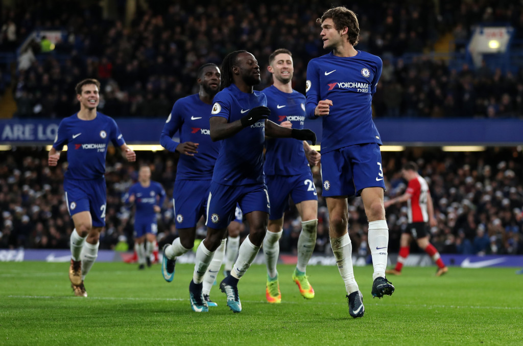 Chelsea dominated Saturday's game but scored only once. 