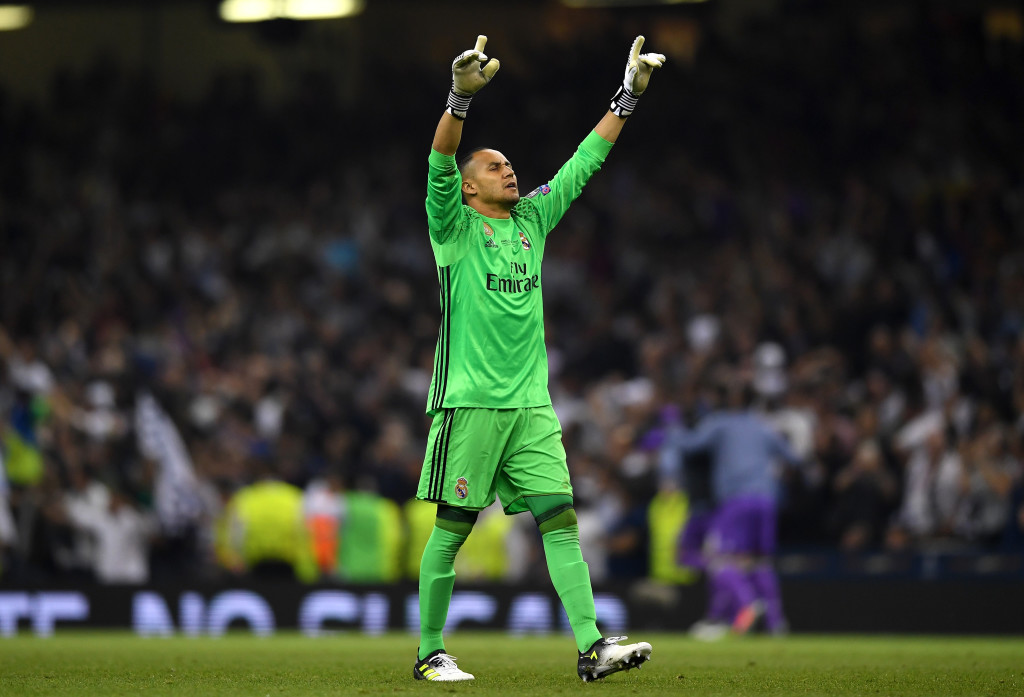 Keylor Navas is always on the verge of being pushed out the door at Real Madrid.